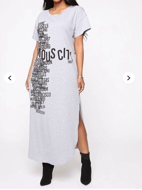 Send Me Your Location Maxi Dress